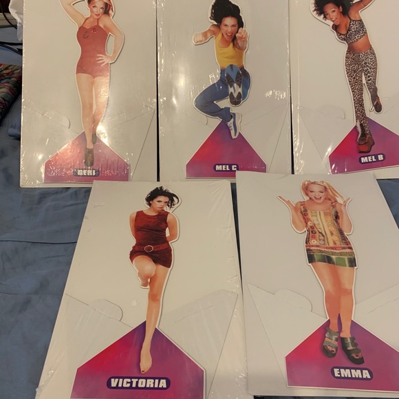 NEW Vintage Spice Girls Cardboard Stand ups - Picture 8 of 8